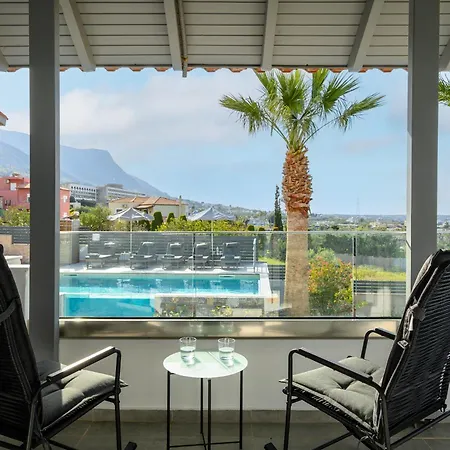 Villa Queen's Gem Luxury - Heated Jacuzzi & Pool Hersonissos (Crete)